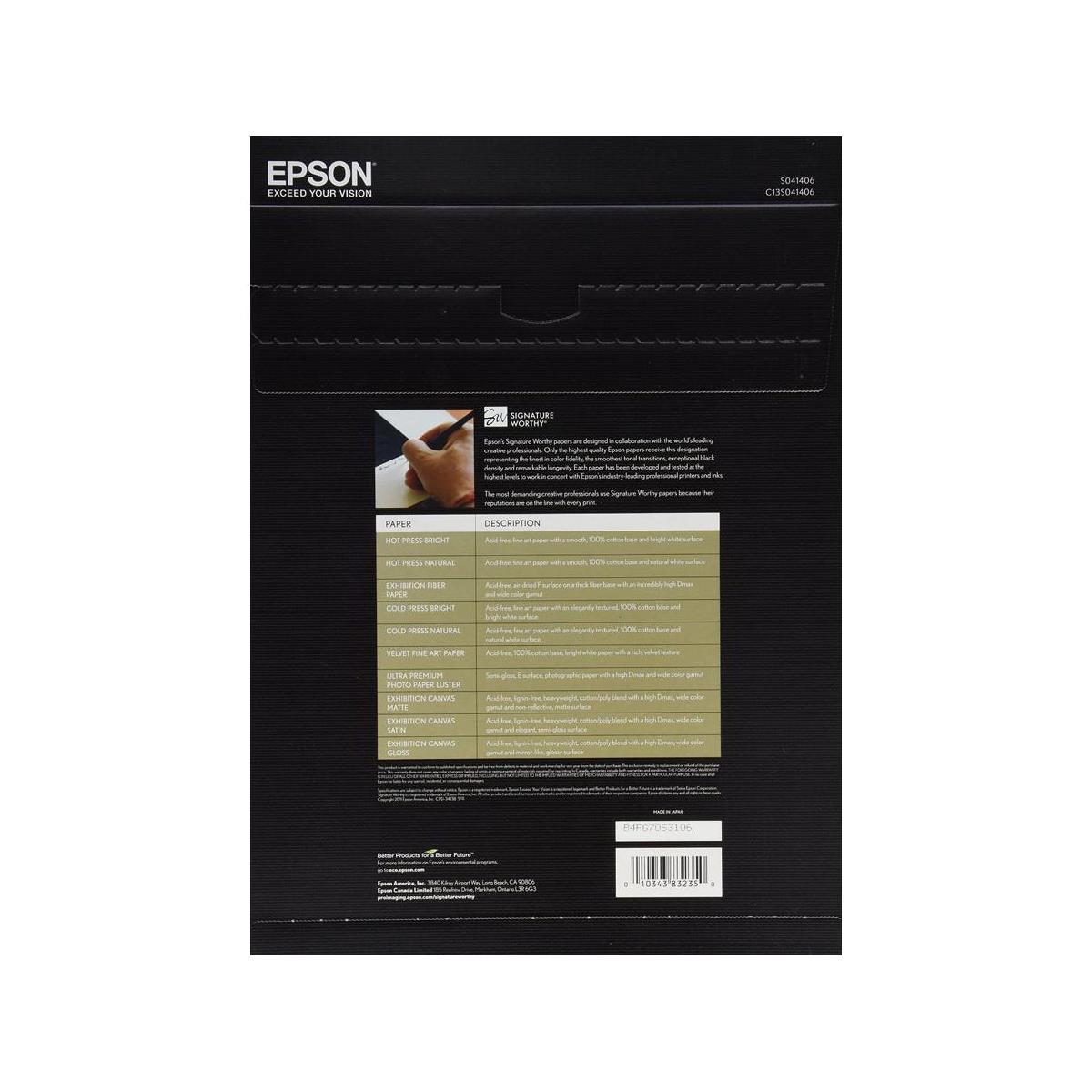 Epson Ultra Premium Photo Paper - Lustre