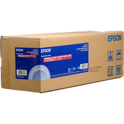Epson Premium Glossy 250 Photo Inkjet Paper S041742 (16" x 100' Roll)