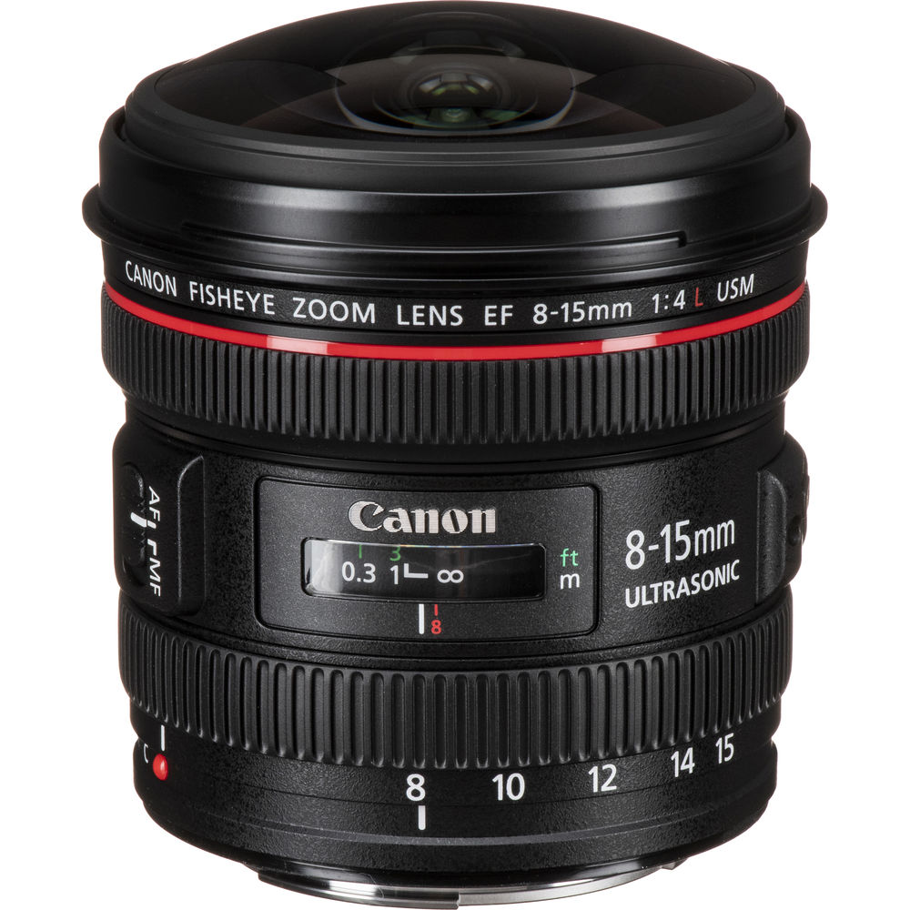 Canon 8-15mm F4 L EF Fisheye USM Lens