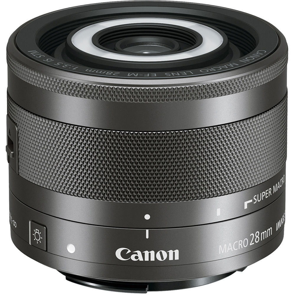 Canon 28mm f/3.5 EF-M Macro IS STM Lens