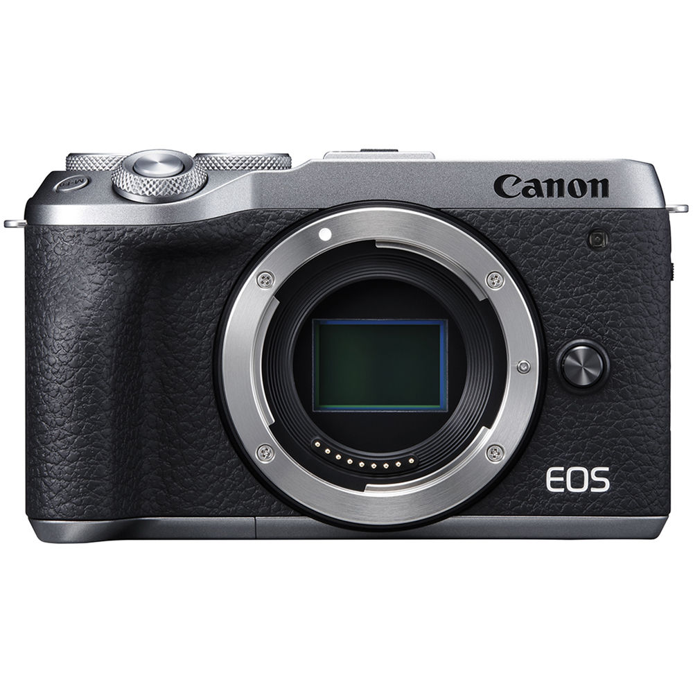 Canon EOS M6 Mark II Mirrorless Digital  Camera - Silver (Body Only)