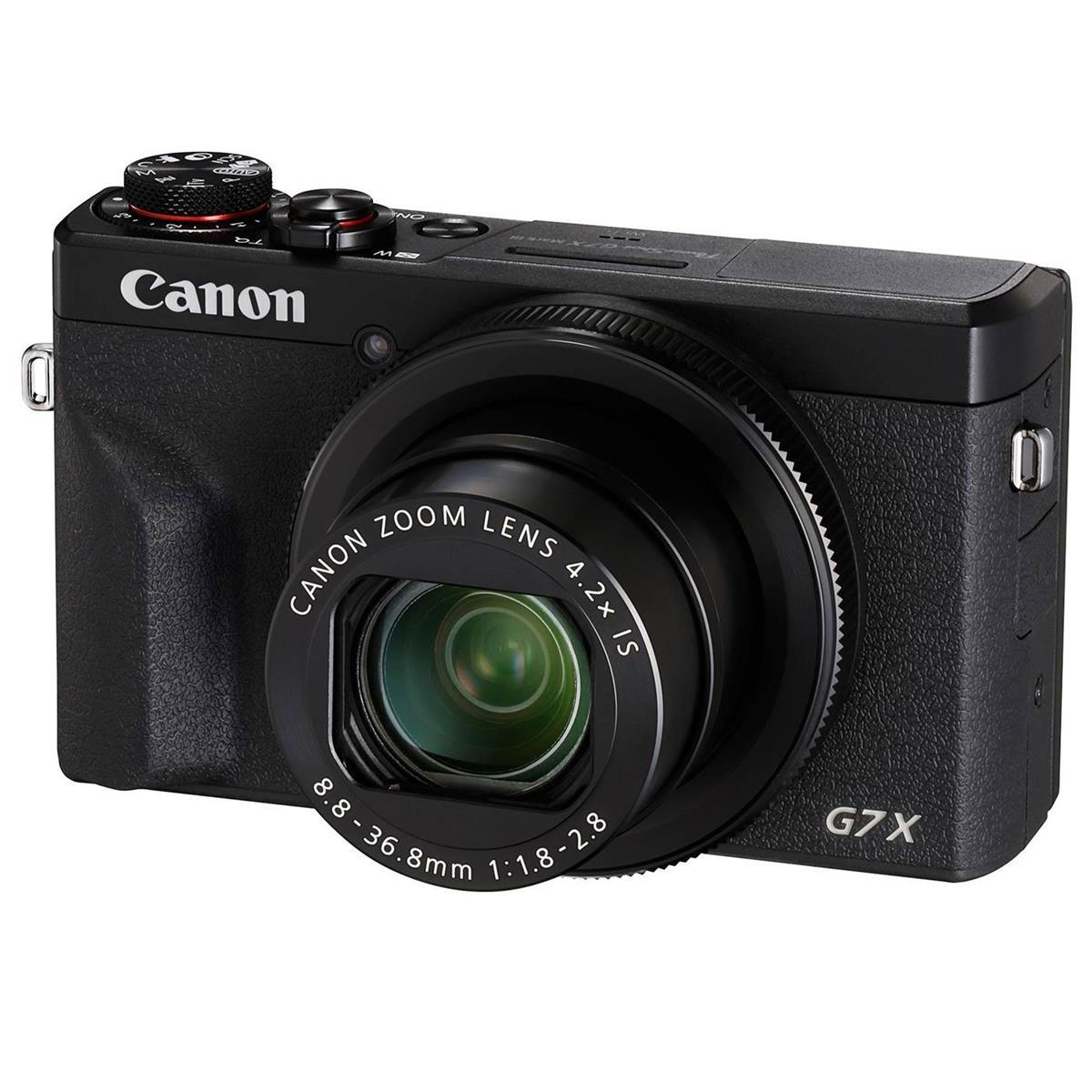 Canon PowerShot G7 X Mark III  Digital Camera (Black)
