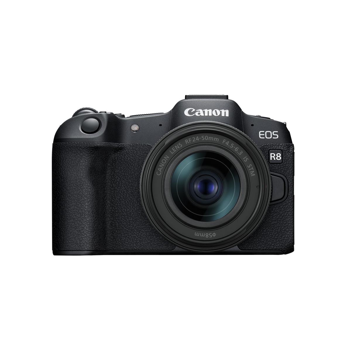 Canon EOS R8 Mirrorless Camera with RF 24-50mm F4.5-6.3 IS STM Lens