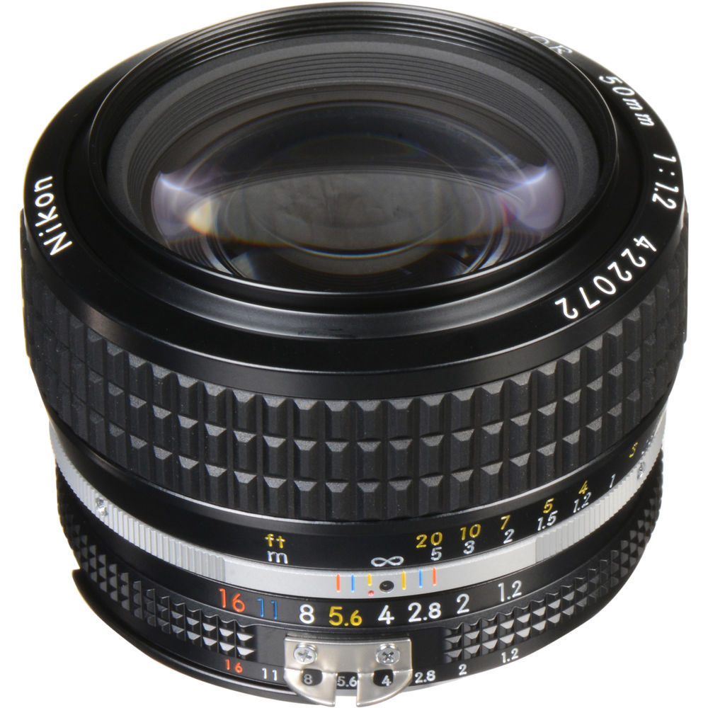 Nikon 50mm f/1.2 AIS Manual Focus