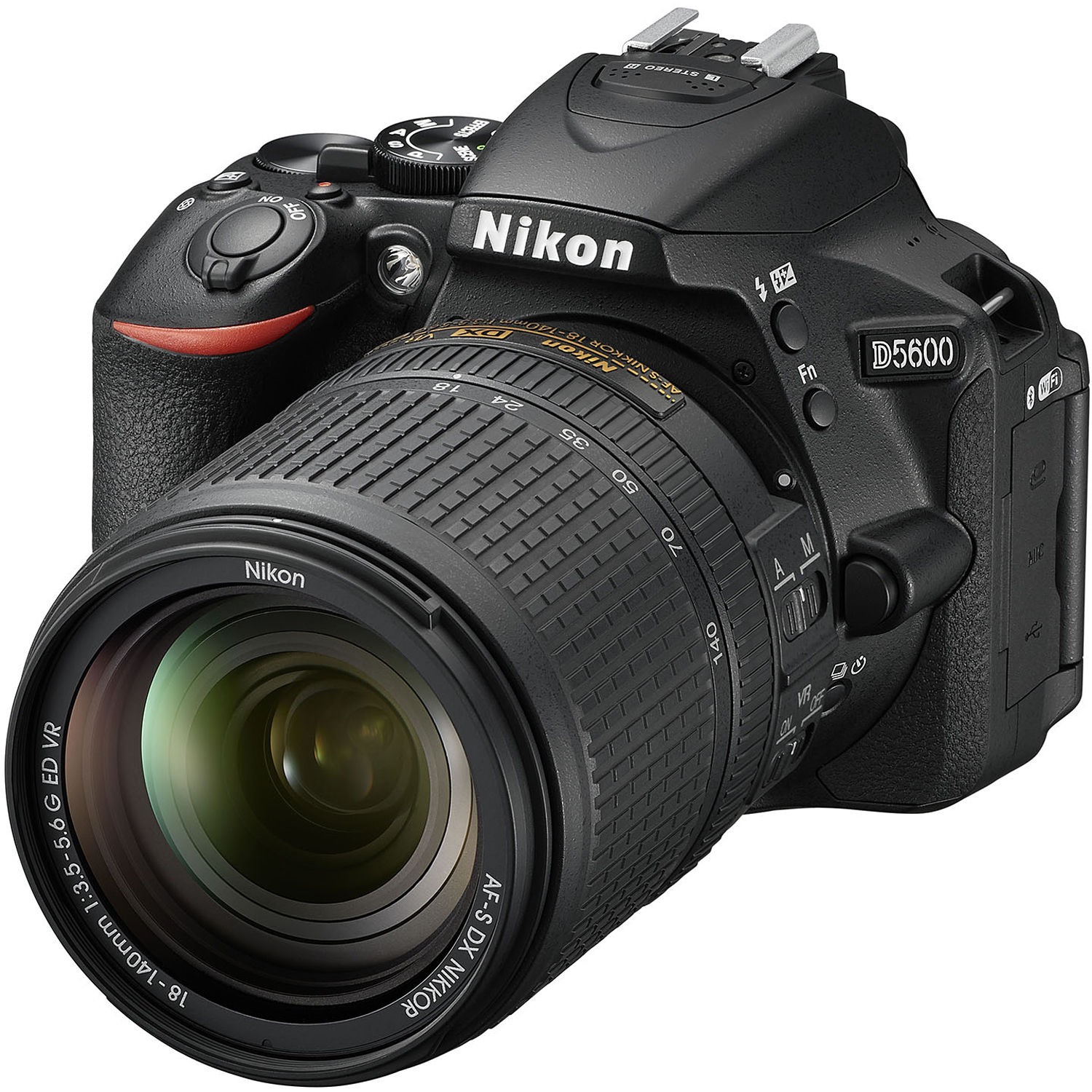 Nikon D5600 DSLR Camera with 18-140 Lens