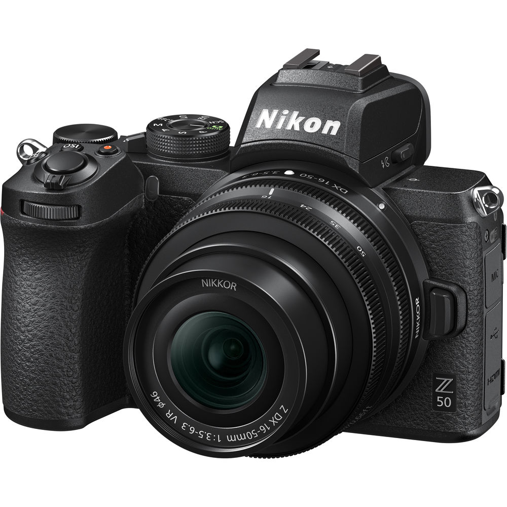 Nikon Z50 DX-format Mirrorless Camera  w/ 16-50mm f/3.5-6.3 Lens