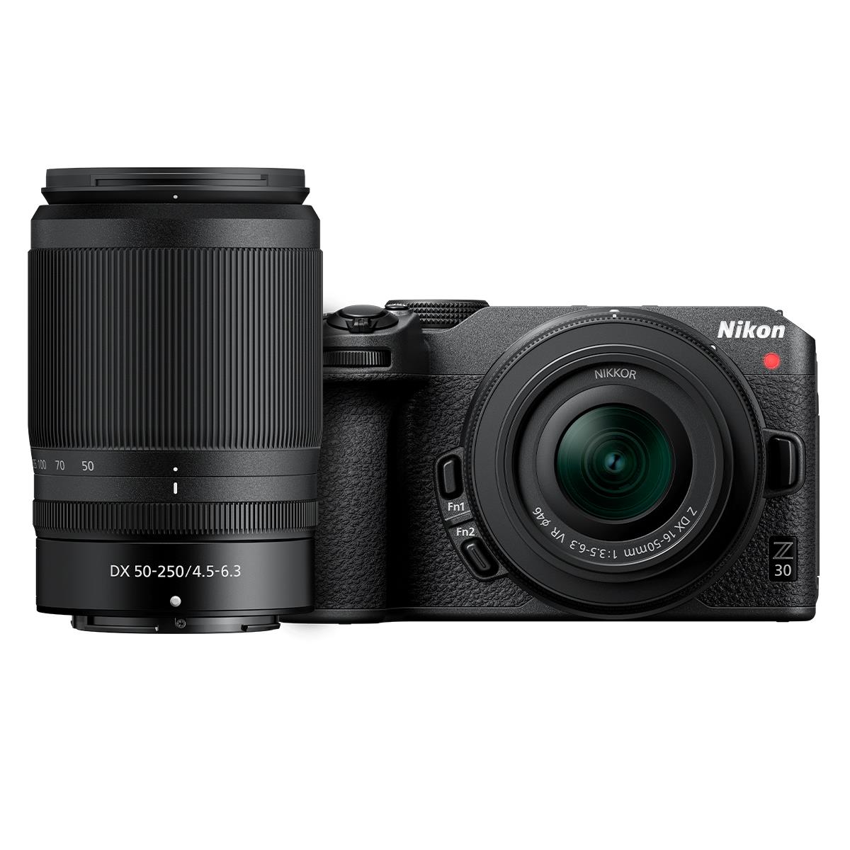 Nikon Z30 Mirrorless Camera Two Lens Kit w/ 16-50mm  & 50-250mm Lenses