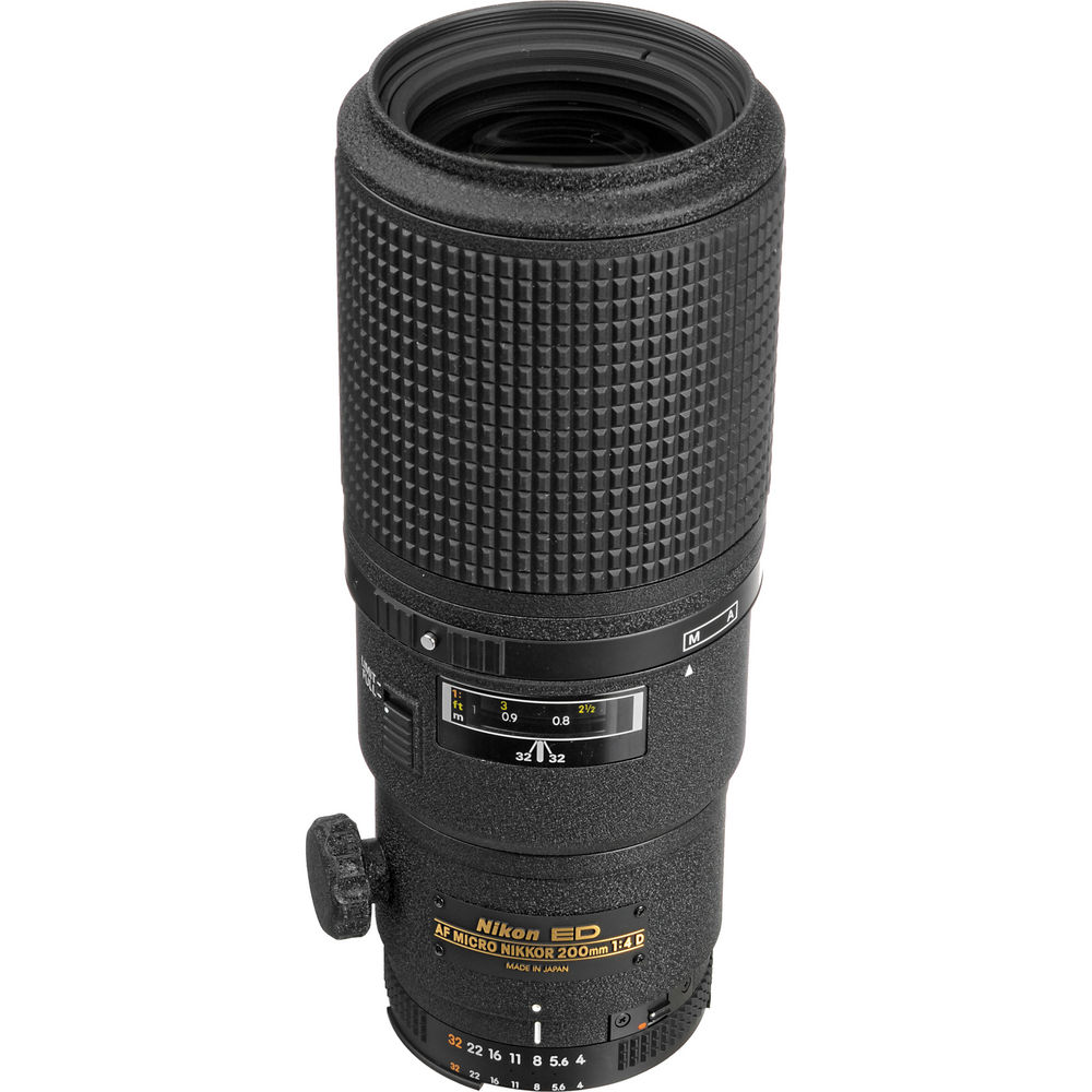 Nikon 200mm f4D ED-IF AF Micro Lens