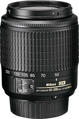 Nikon 55-200mm F4-5.6 G ED AF-S DX Lens