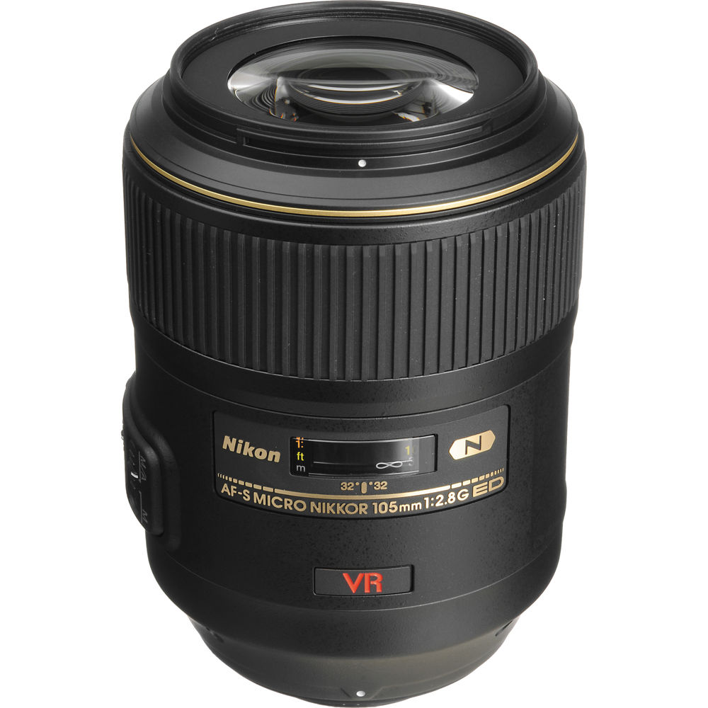Nikon 105mm f2.8 G ED AF-S VR Micro Lens