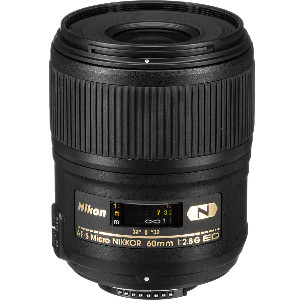 Nikon 60mm f2.8 AF-S Micro G ED Lens