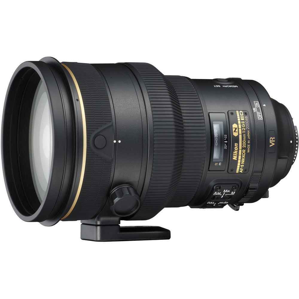 Nikon 200mm F2 AF-S ED VR II Lens
