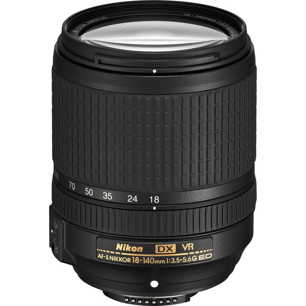 Nikon 18-140mm F3.5-5.6 G ED VR Lens