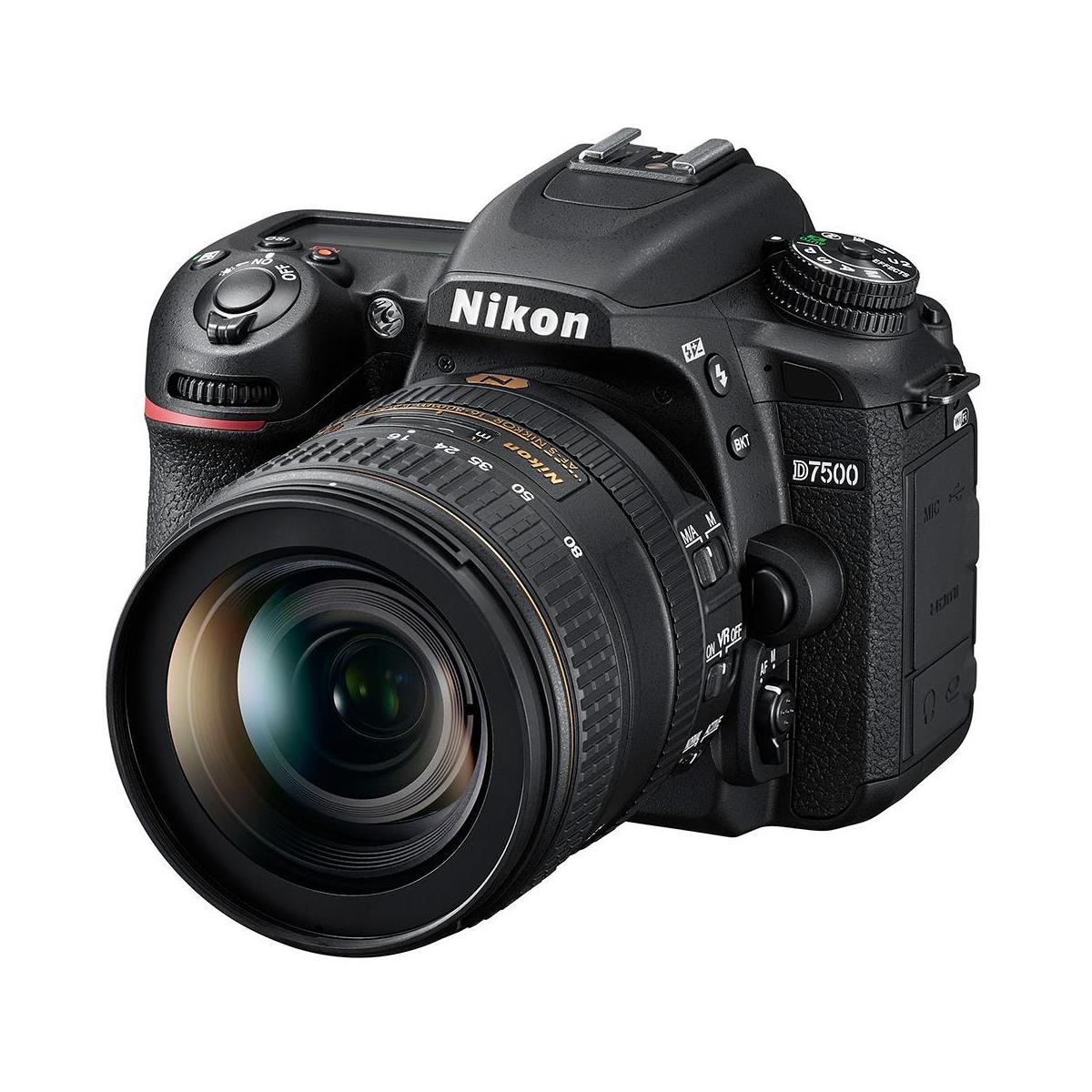 Nikon D7500 DSLR Camera w/16-80 f2.8-4 Lens
