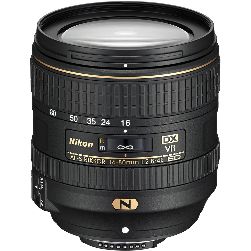 Nikon 16-80mm F2.8-4 E ED VR DX AF-S  Lens