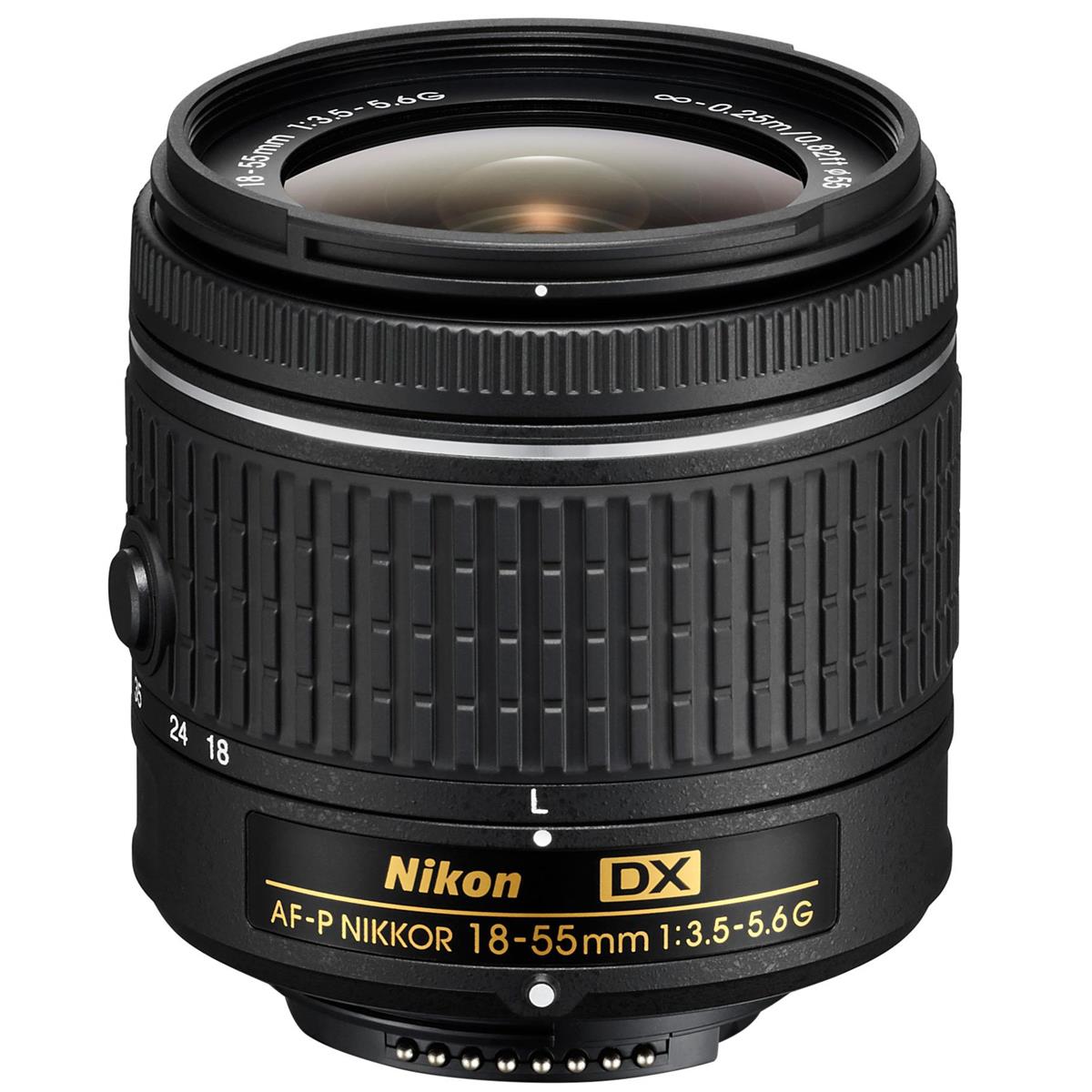 Nikon 18-55mm f/3.5-5.6 G VR AF-P Lens