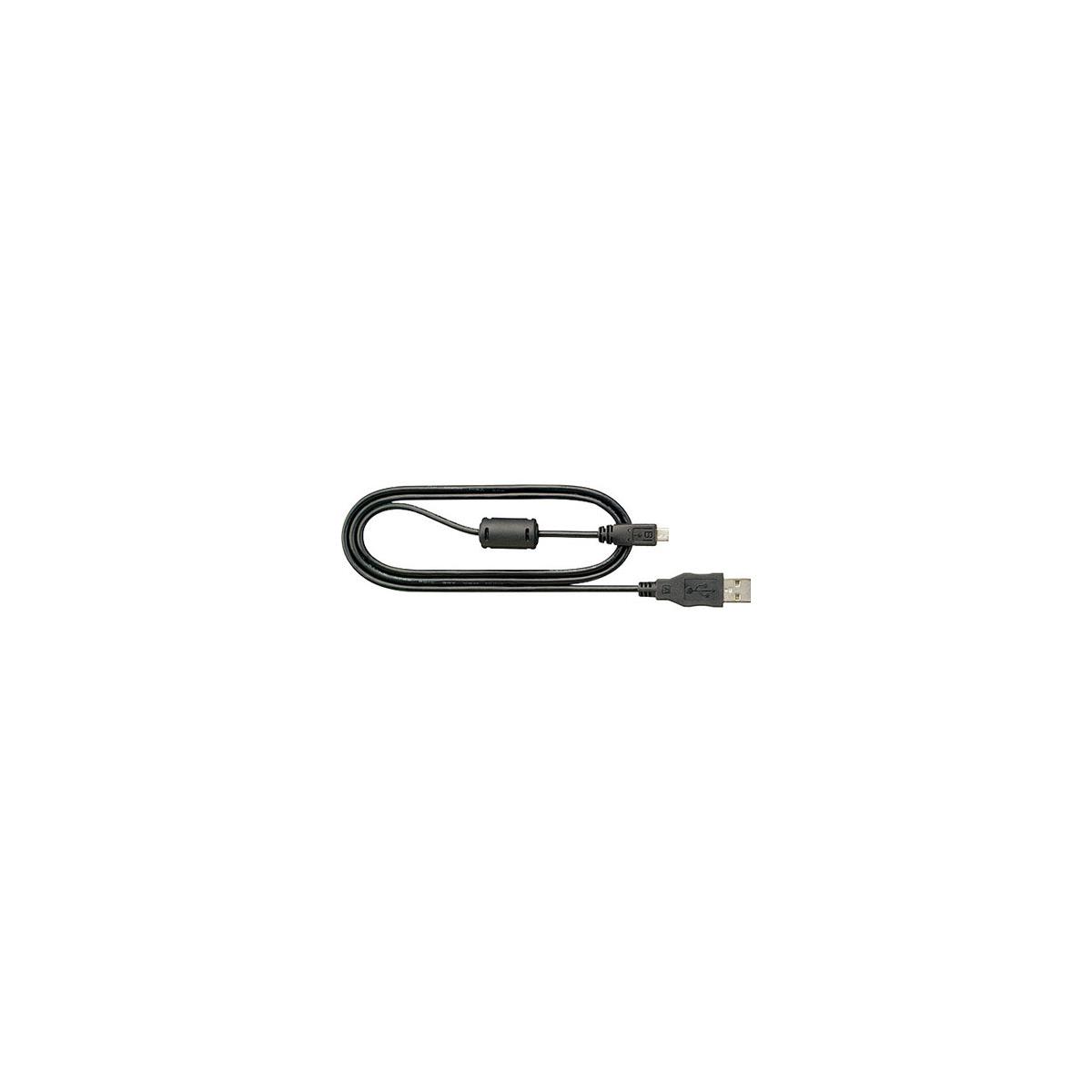 Nikon UC-E21 USB Type-A Male to Type-B  Micro Male Cable (Black)