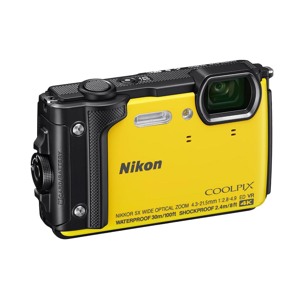 Nikon Coolpix W300 Digital Camera  (Yellow)