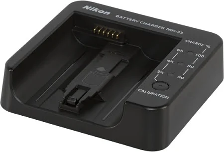 Nikon MH-33 Battery Charger for EN-EL18d, EN-EL18c, and EN-EL18b Batteries