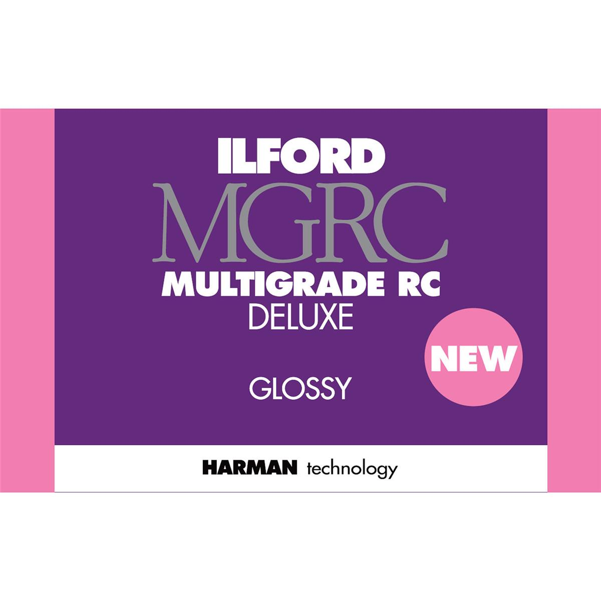 Ilford Multigrade V RC Deluxe Paper (Glossy, 8 x 10", 25 Sheets)
