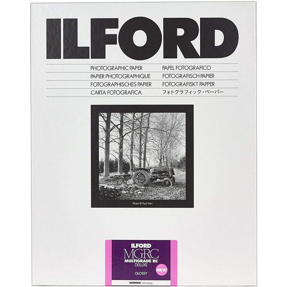 Ilford 11x14 MultiGrade RC Deluxe  Glossy (50 Shts)