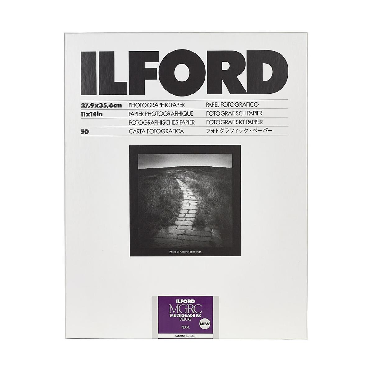 Ilford 1180332 11x14 RC Deluxe 50sh Pearl