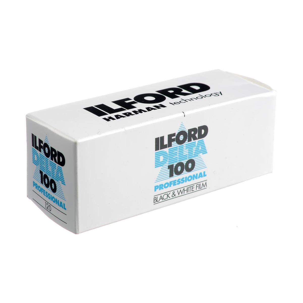 Ilford Delta 100 Professional Black and  White Negative Film (120 Roll Film)