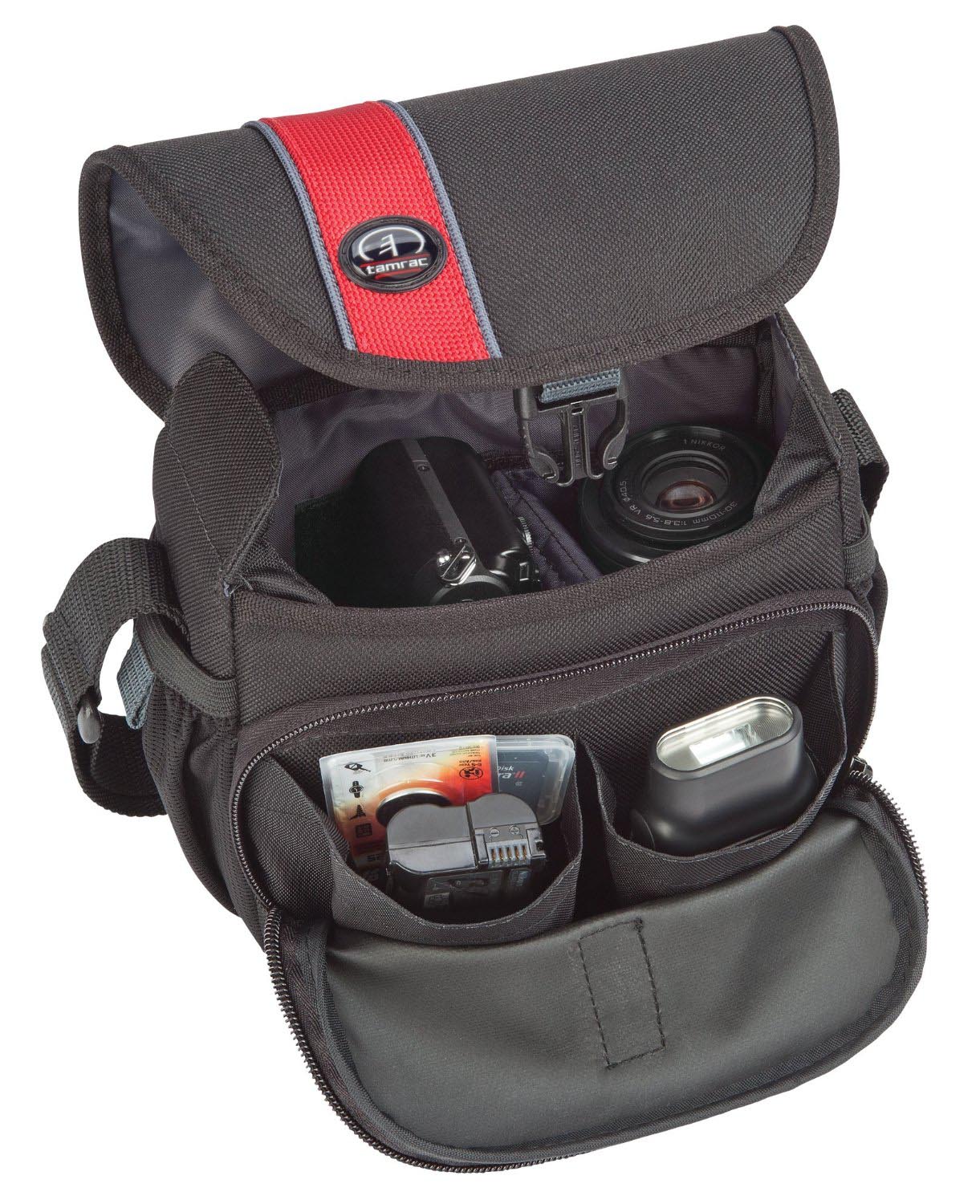 Tamrac 3440 Rally Micro Camera Bag (Black/Red)