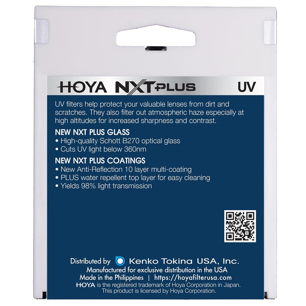 Hoya 52mm UV Haze NXT Plus HMC Filter