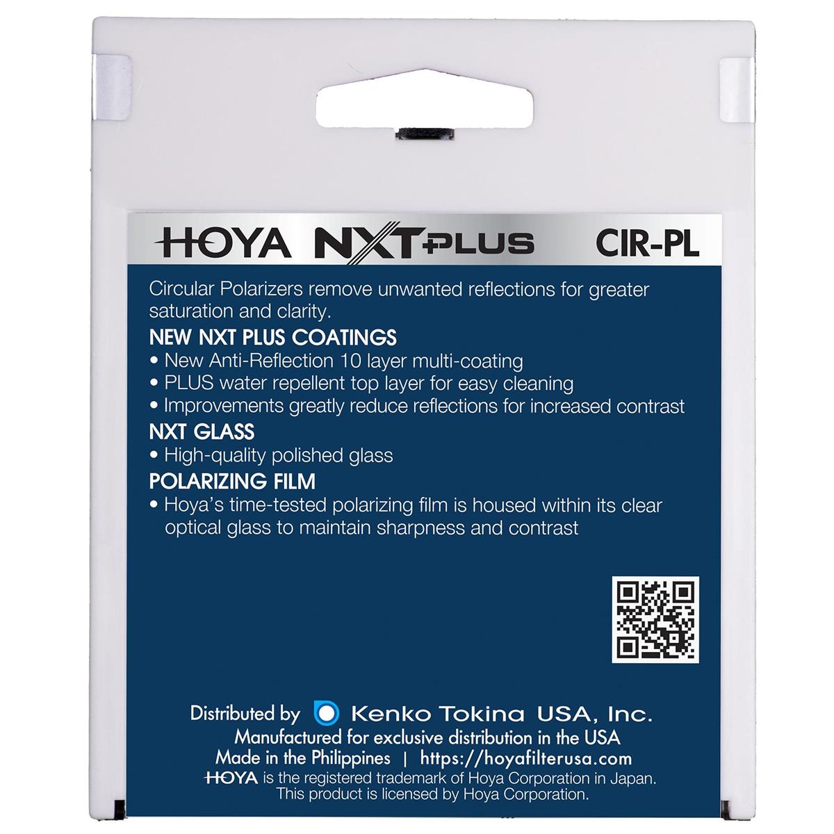 Hoya 77mm NXT plus Circular Polarizer  Filter