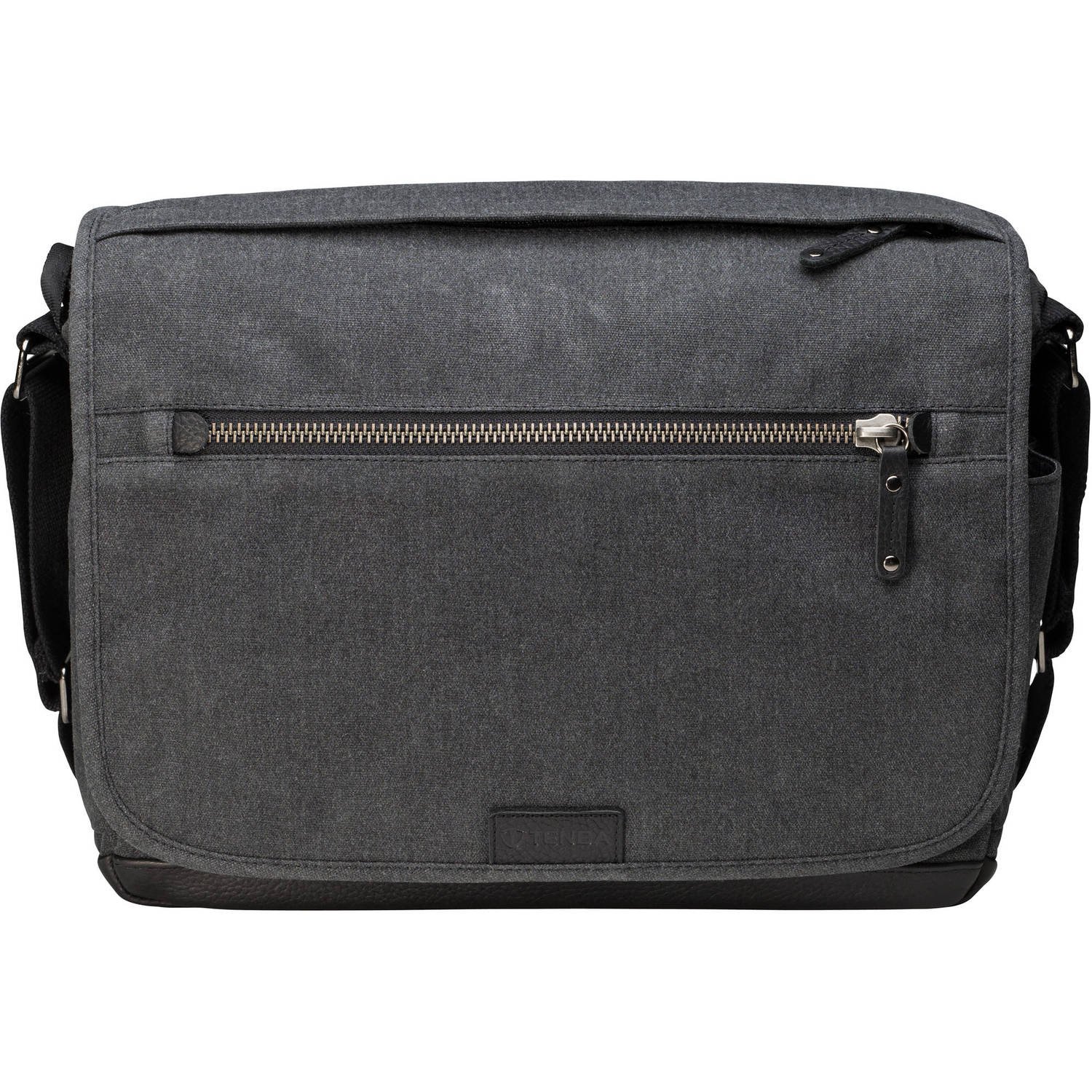 Tenba Cooper 13 DSLR Camera Bag with Leather Accents (Gray)