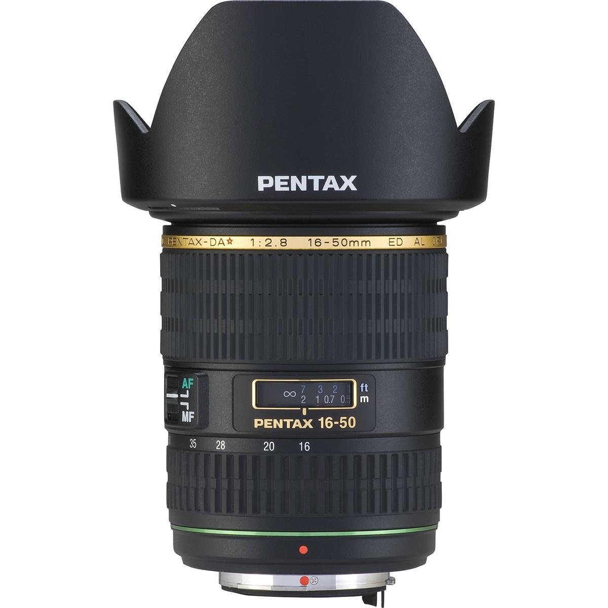 Pentax 16-50mm F2.8 DA* ED AL SDM Lens