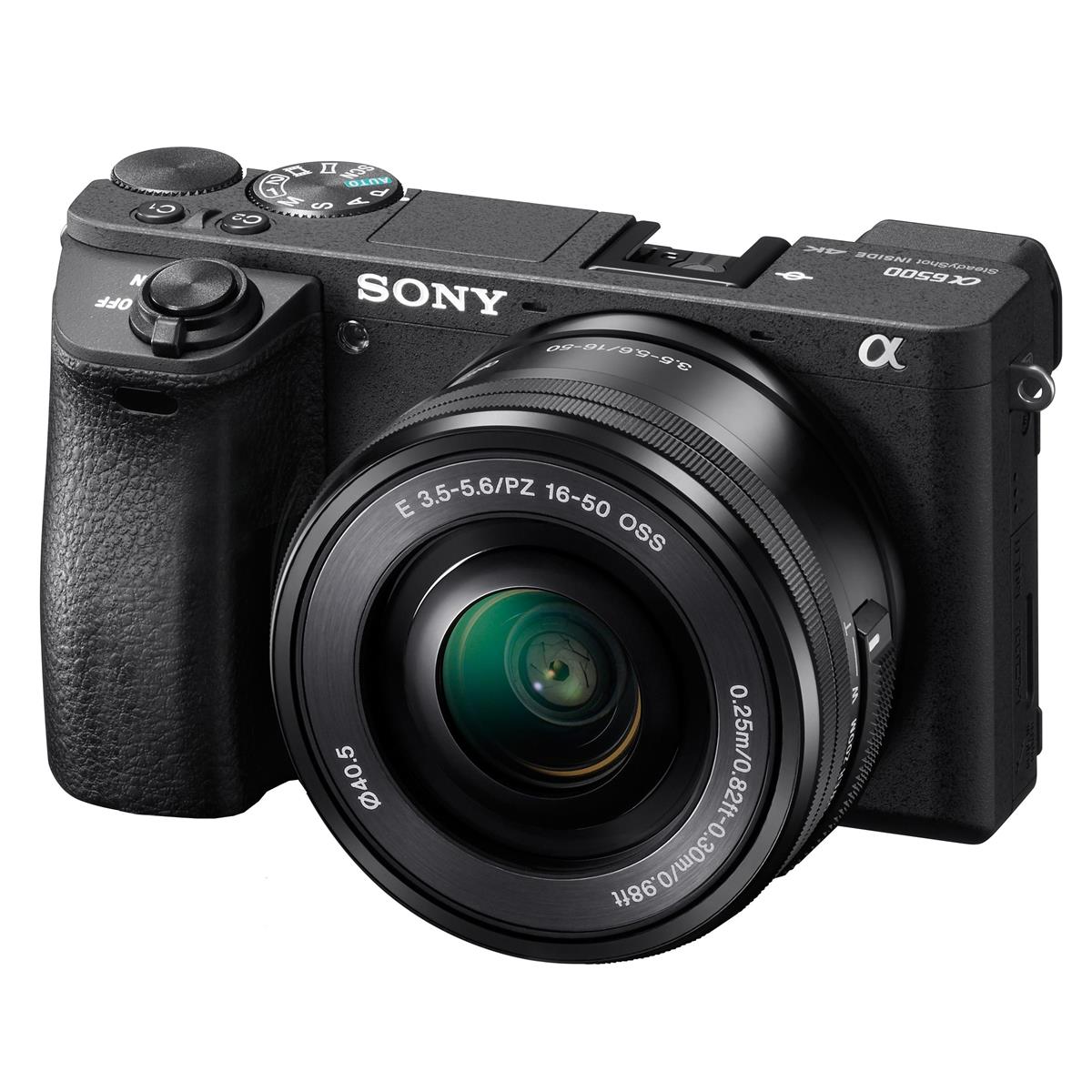 Sony a6500 Mirrorless Digital Camera Kit with 16-50mm Lens