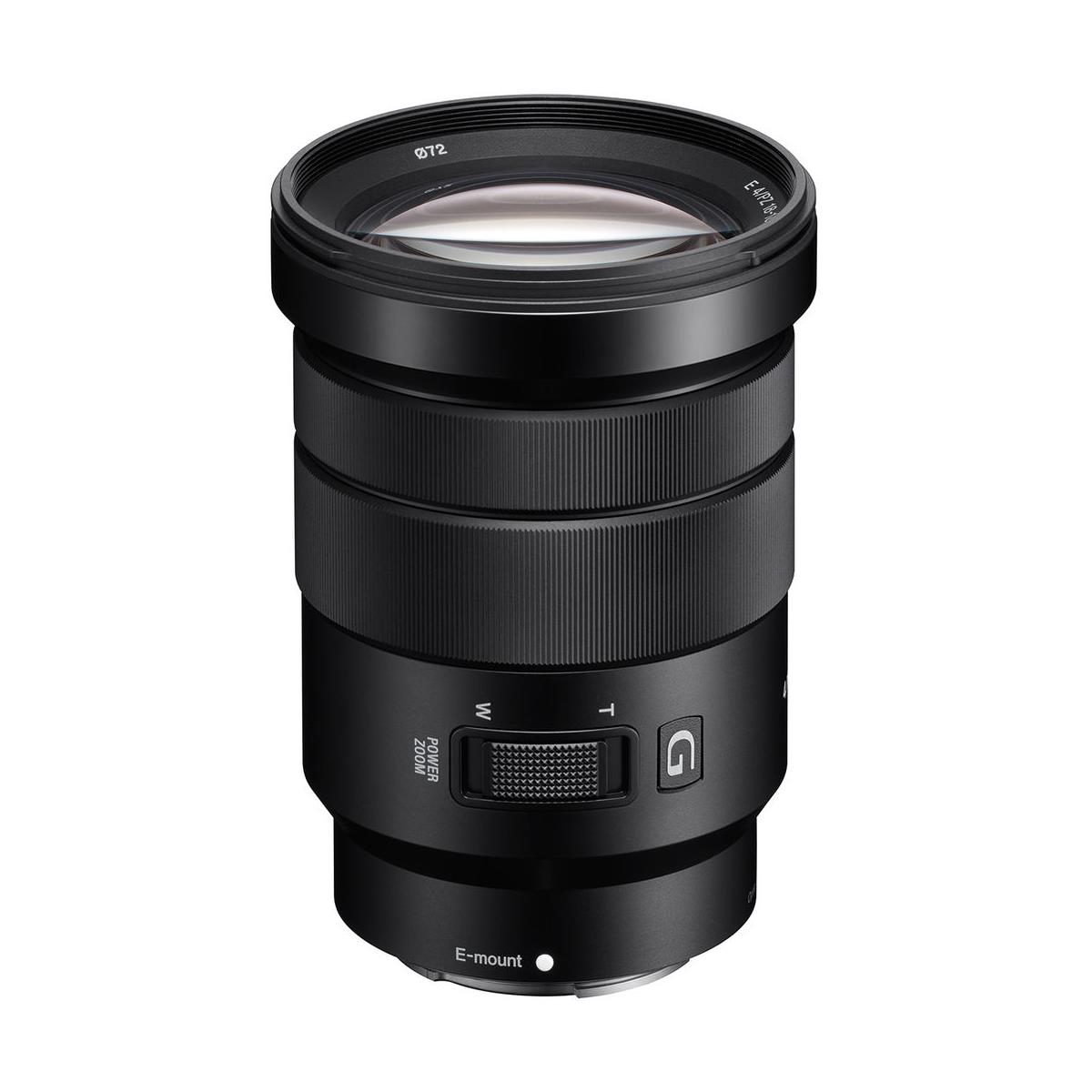 Sony 18-105mm f/4 G OSS  E PZ Lens