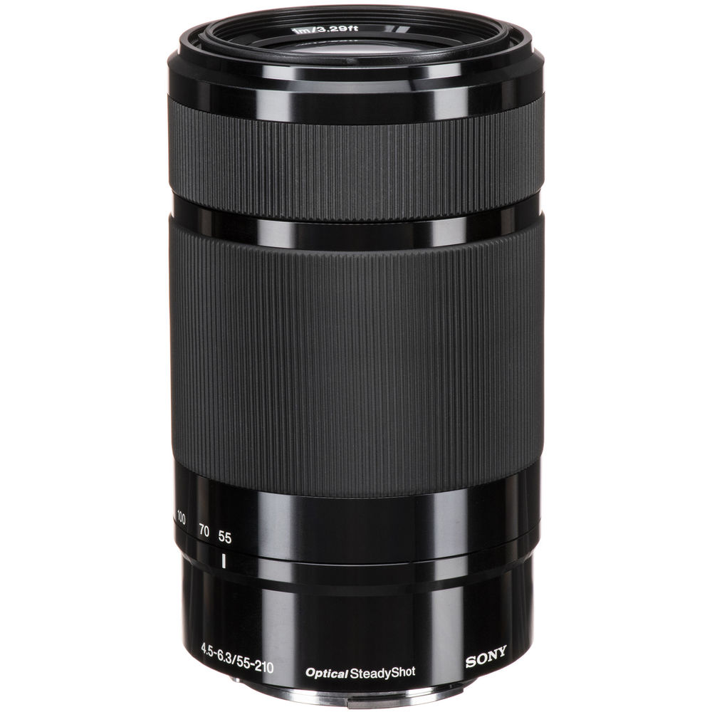 Sony 55-210mm F4.5-6.3 OSS E-Mount Lens (Black)