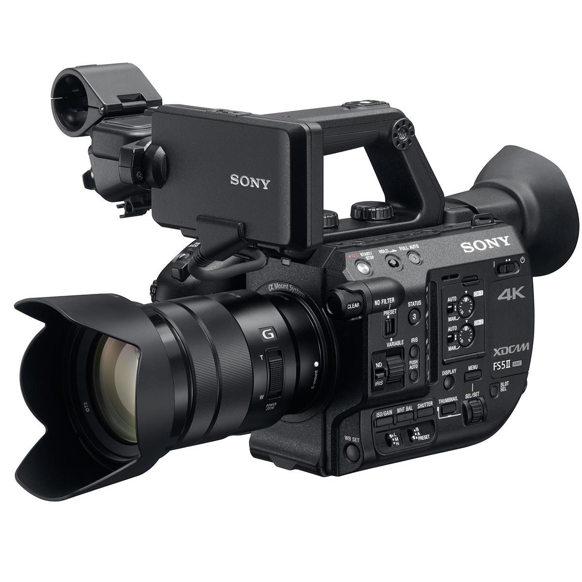 Sony PXW-FS5M2 4K XDCAM Super 35mm  Compact Camcorder with 18 to 105mm Zoom Lens