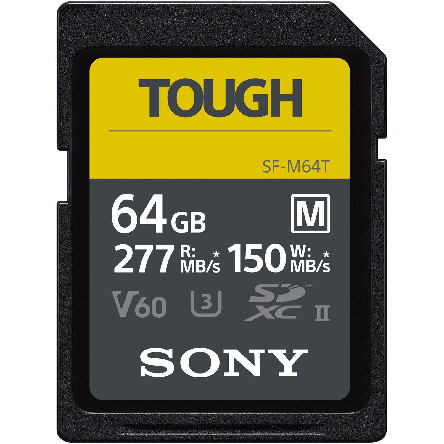 Sony 64GB SF-M Tough Series UHS-II SDXC  Memory Card