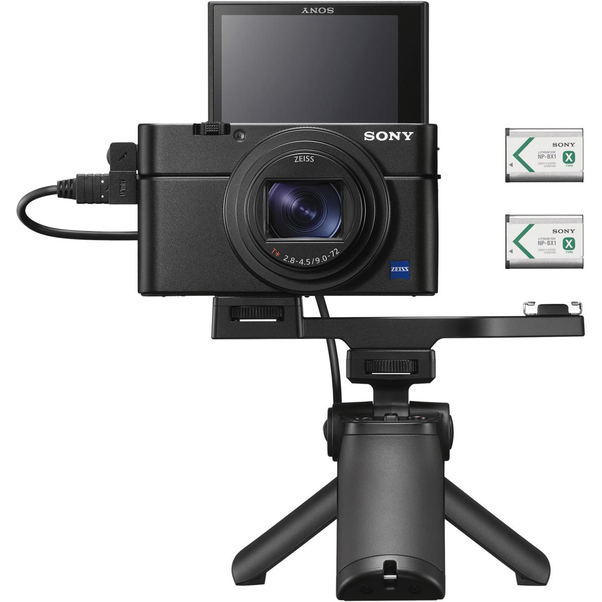 Sony DSC- RX100 VII Digital Camera with Shooting Grip Kit