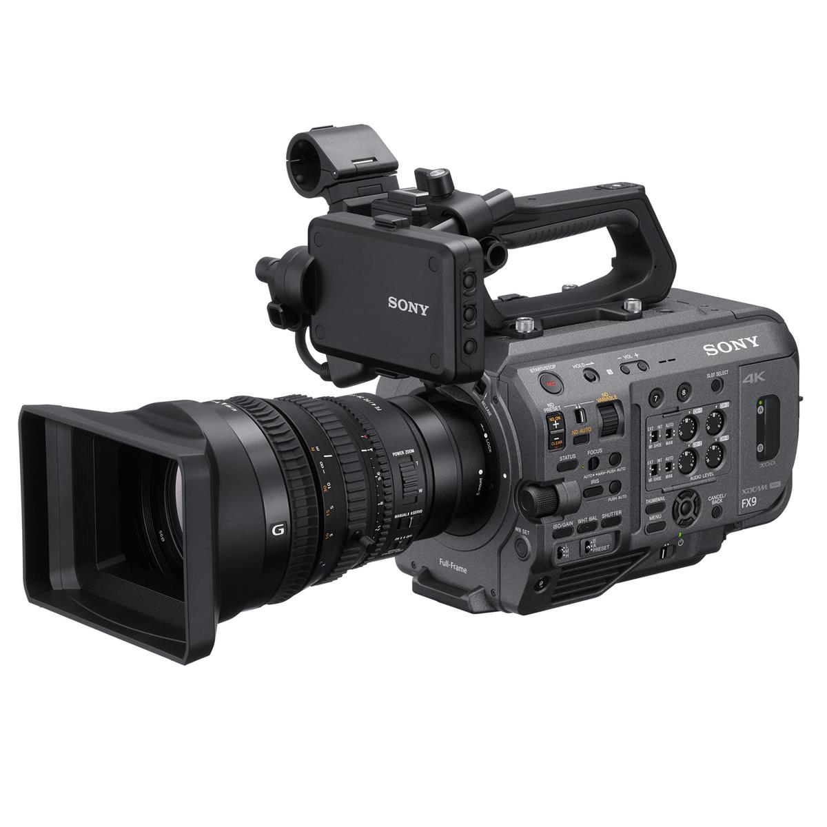Sony PXW-FX9K XDCAM 6K with 28-135mm f/4 G OSS Lens