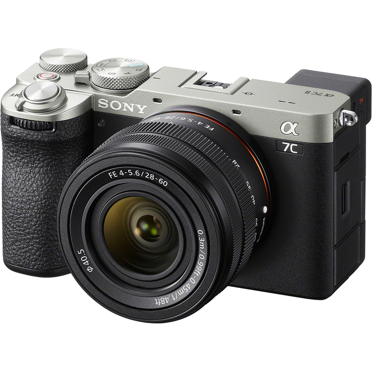 Sony Alpha a7C II Mirrorless Digital Camera with FE 28-60mm F4-5.6 Lens (Silver)