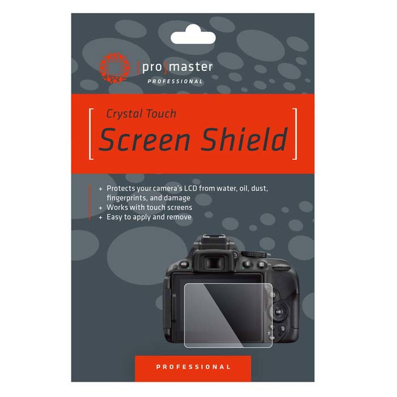 Promaster 1140 Crystal Touch Screen Shield for Canon T7, T6, T5