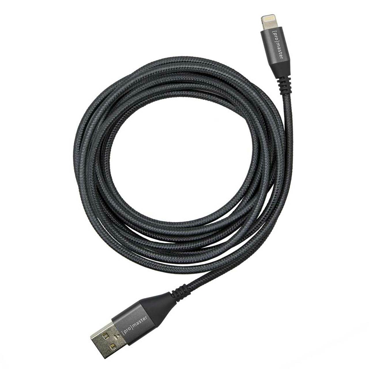 Promaster Lightning to USB A Cable  2m 6.6ft