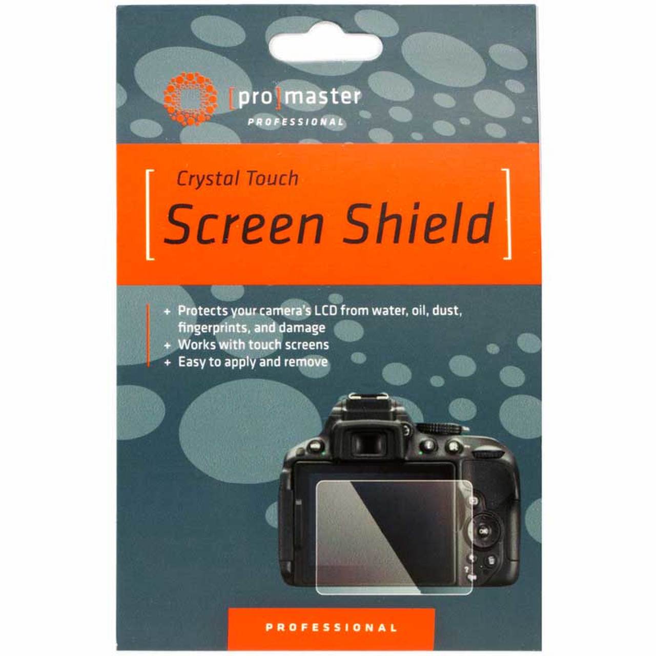 ProMaster 1683 Crystal Touch Screen Shield  Panasonic ZS200 TZ200 LX100, FZ85, LX100II, TX1, TZ85, TZ90, ZS70, Leica D-Lux, D-Lux type 109