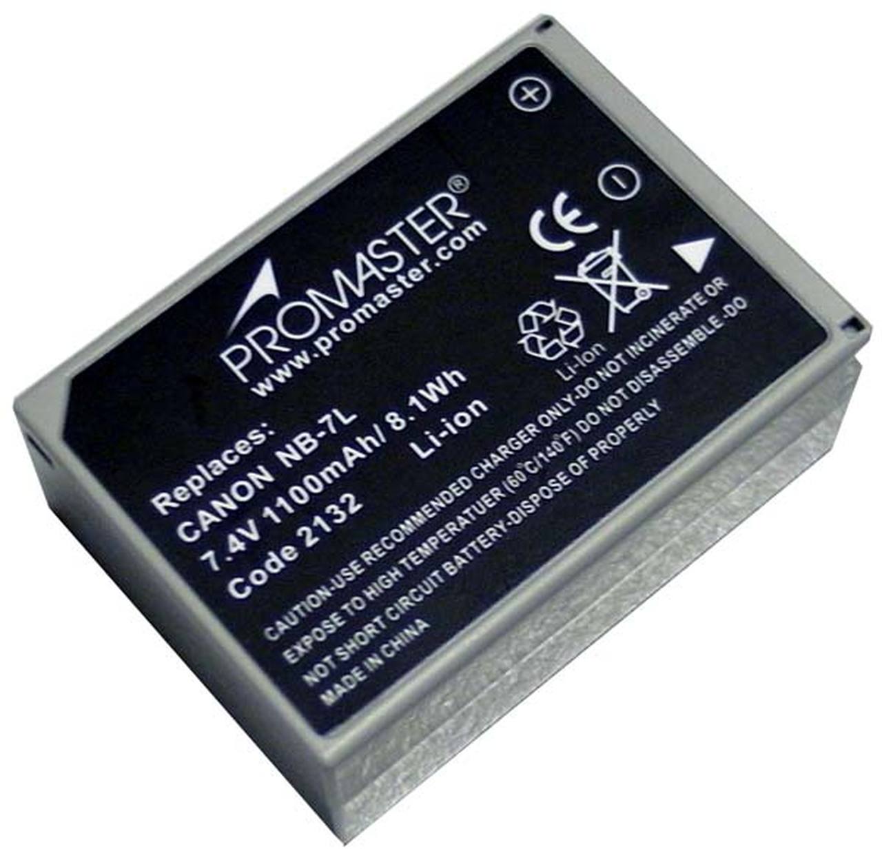 Promaster 2132  NB-7L Battery for Canon