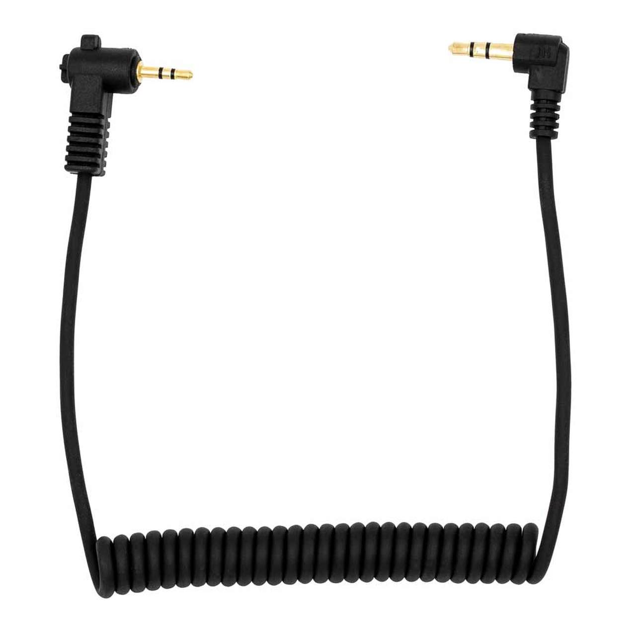 Promaster 2551 Audio Cable 2.5mm Male to 3.5mm Male-Coiled