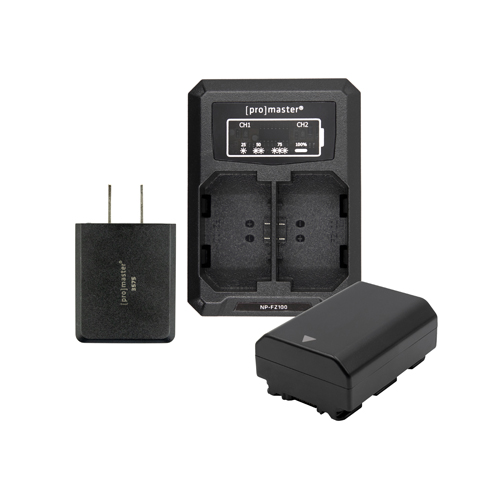 Promaster 3360 Battery & Charger Kit for Sony NP-FZ100