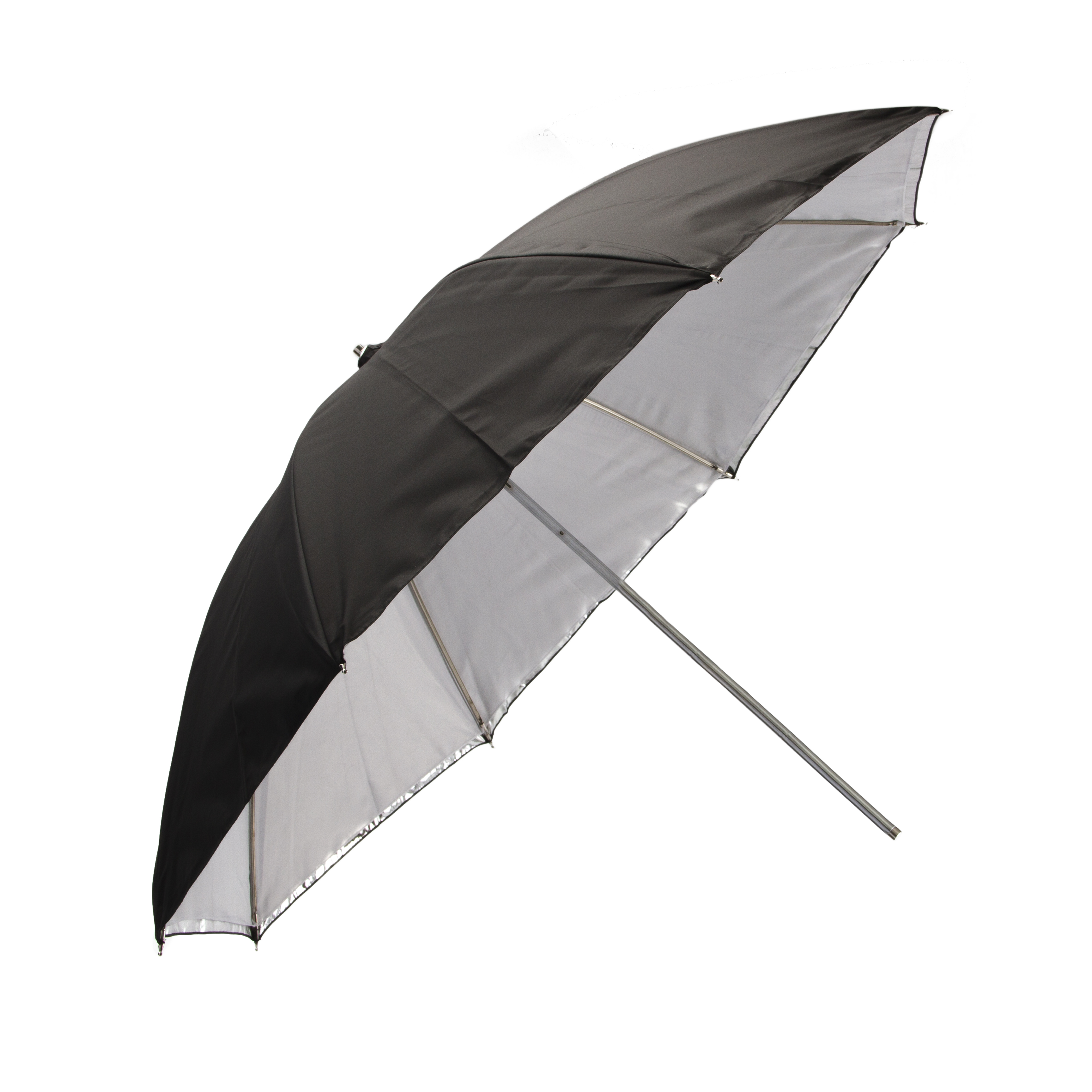 Promaster 5271 45" Convertible Black /   Silver / White Studio Umbrella