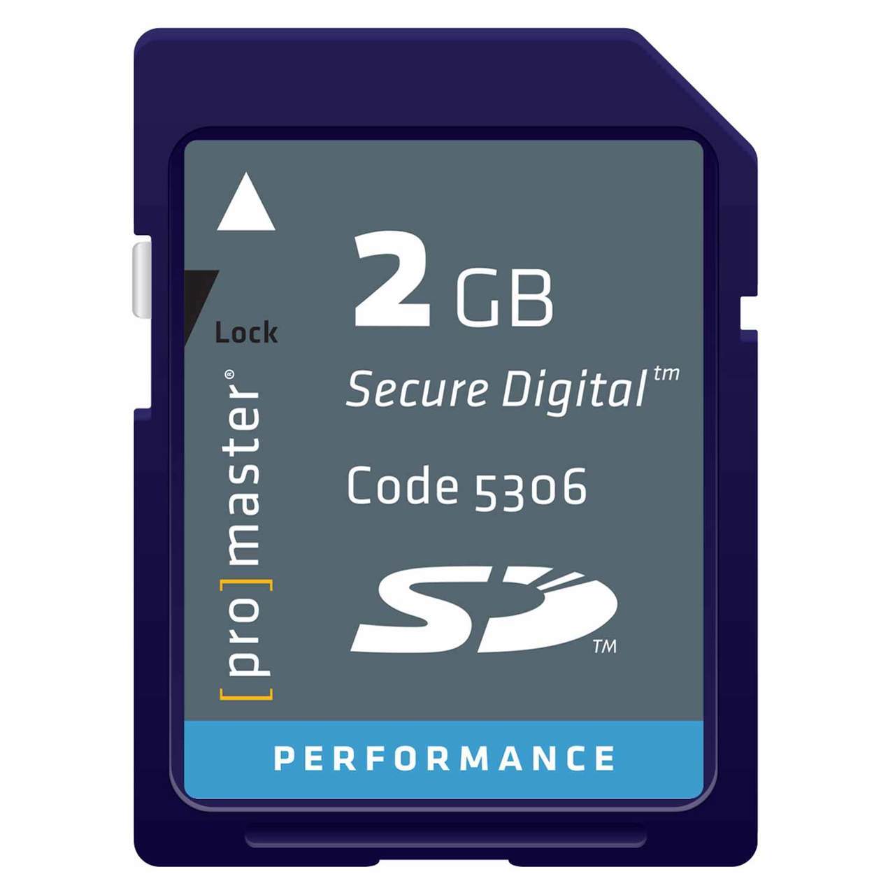 Promaster 5306 2GB 163X SD Memory Card