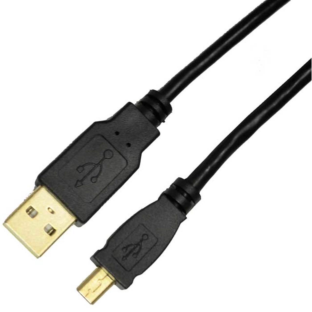 Promaster Data Cable USB A-USB Mini Type B (8 Pin) 6' Nikon UC-E6