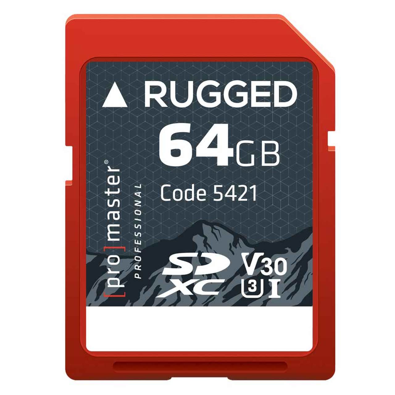 Promaster 5421 SDXC 64GB Rugged UHS-I